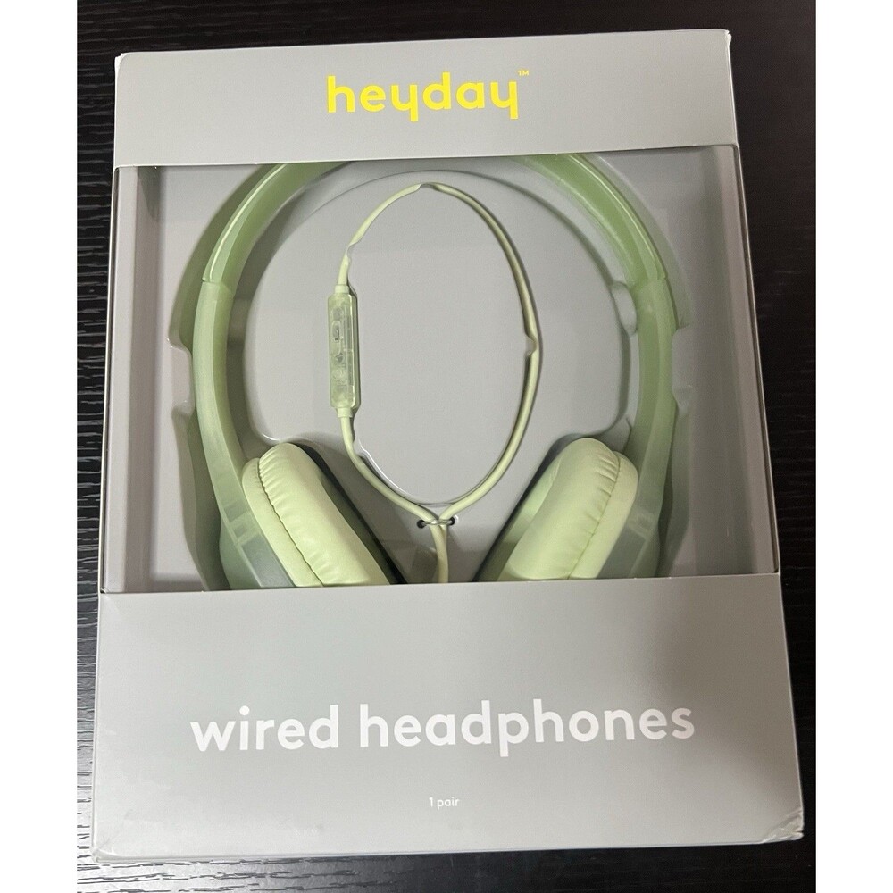 Heyday Wired Headphones Green